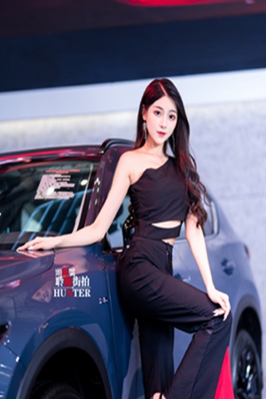 高跟鞋美女车模性感小蛮腰私拍