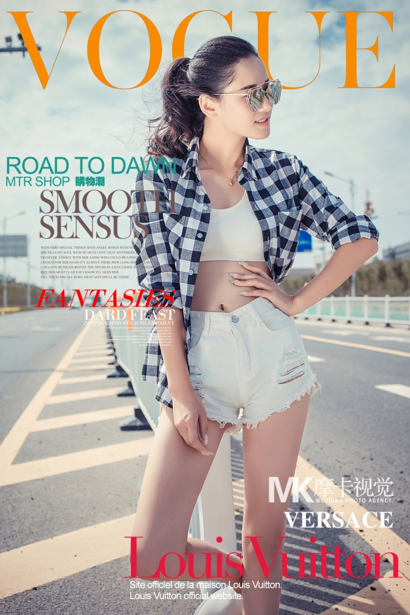 街拍美女小蛮腰大长腿性感写真