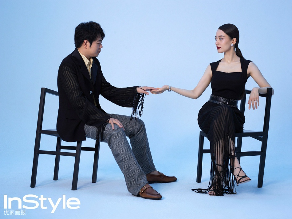 郎朗吉娜狂撒狗粮大秀恩爱写真