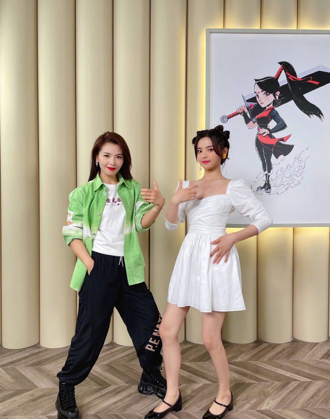 刘涛杨超越人类高质量合照搞怪可爱图片