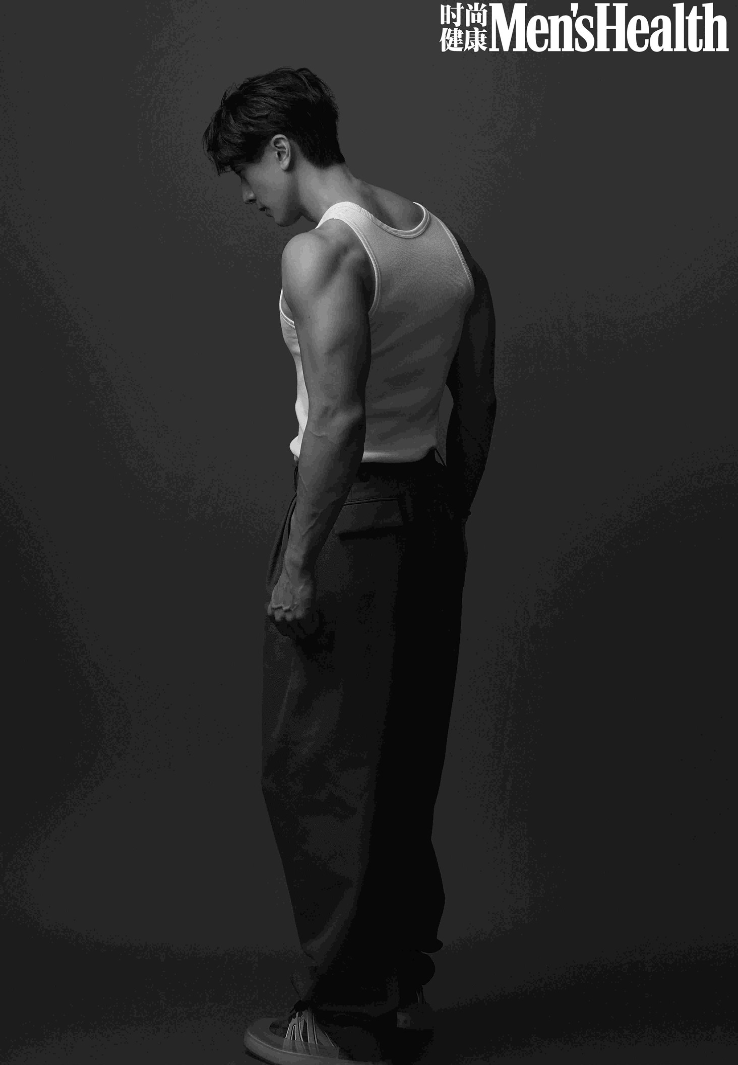 吴尊《男士健康》8月杂志新封面时尚大片晒身材