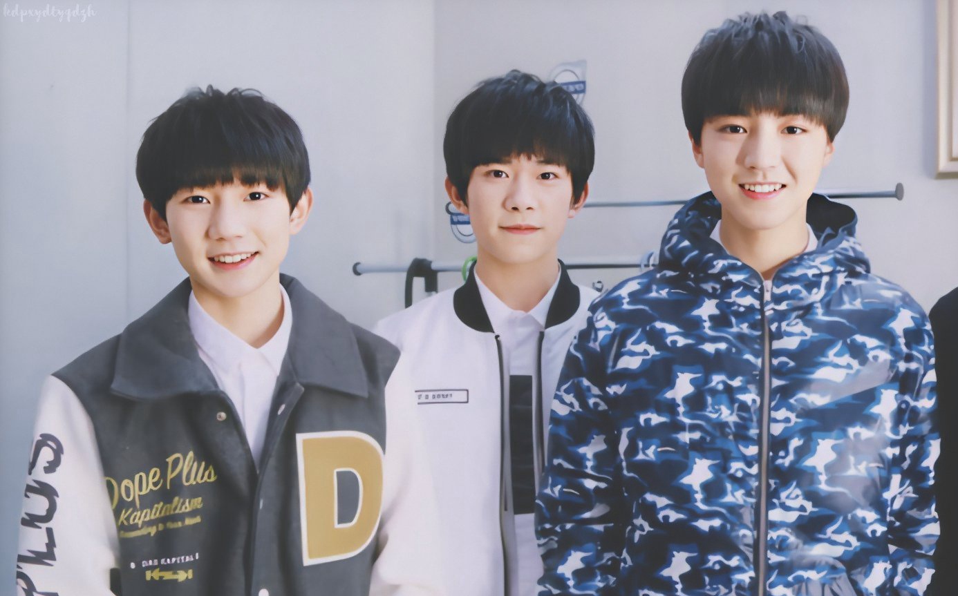 TFBOYS组合出道八周年三人合照精美图集