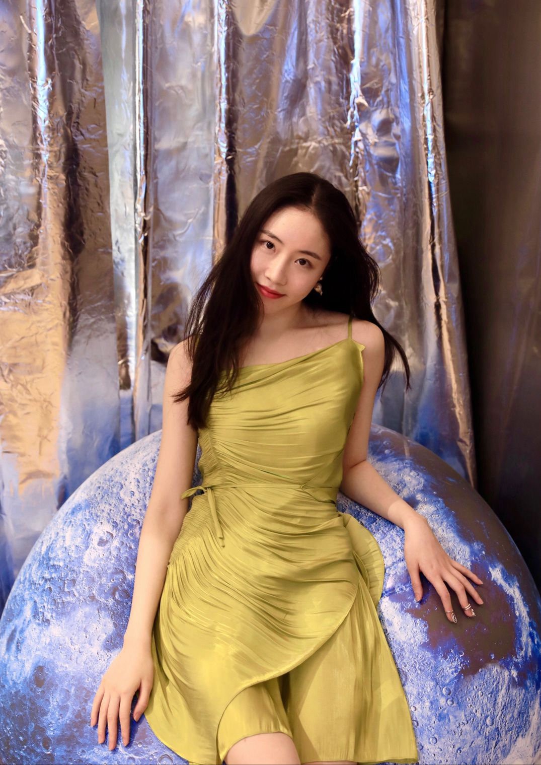 陈露和闺蜜王萌的合照