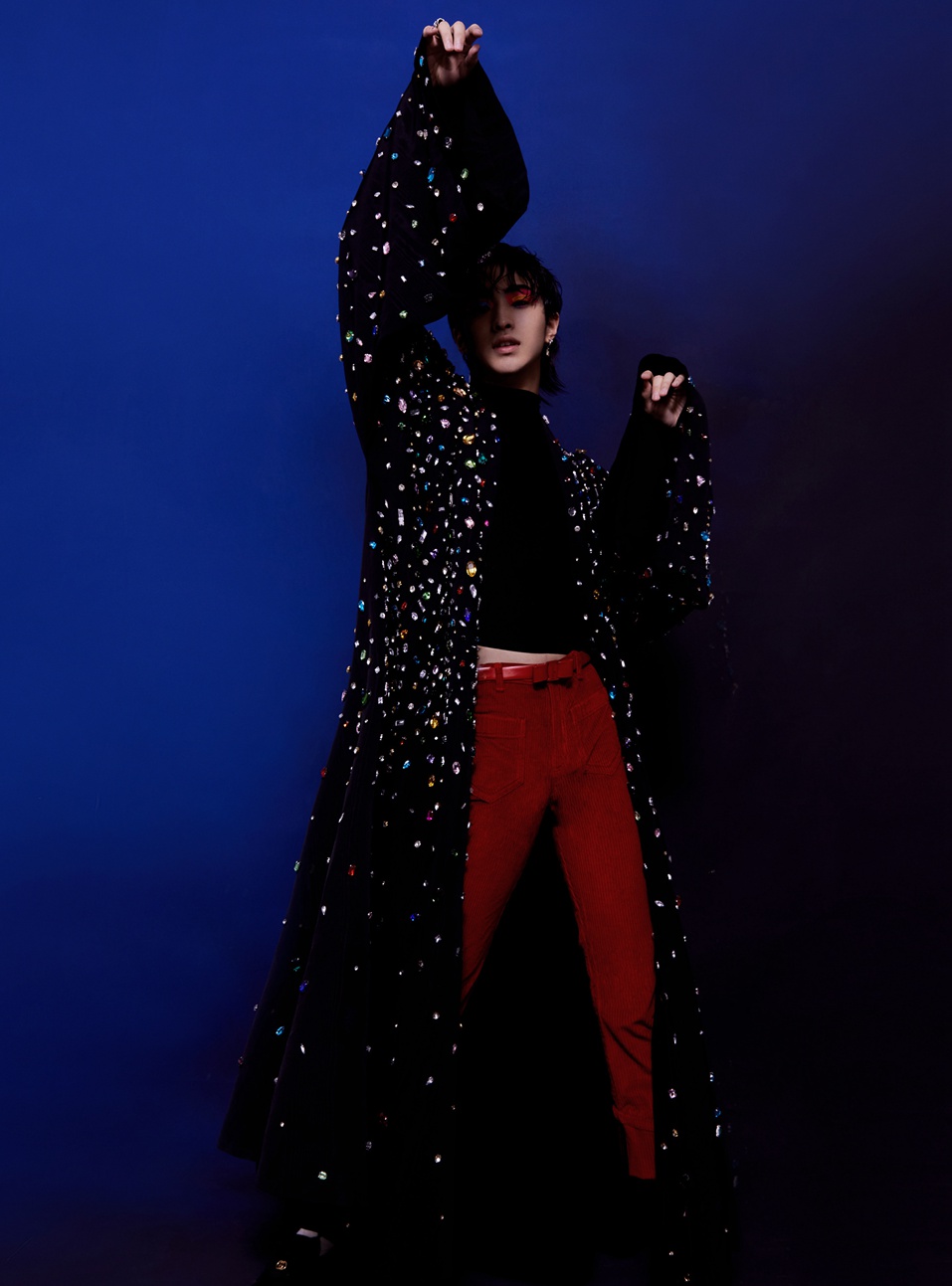 伊能静庾恩利合体拍摄母子时尚大片