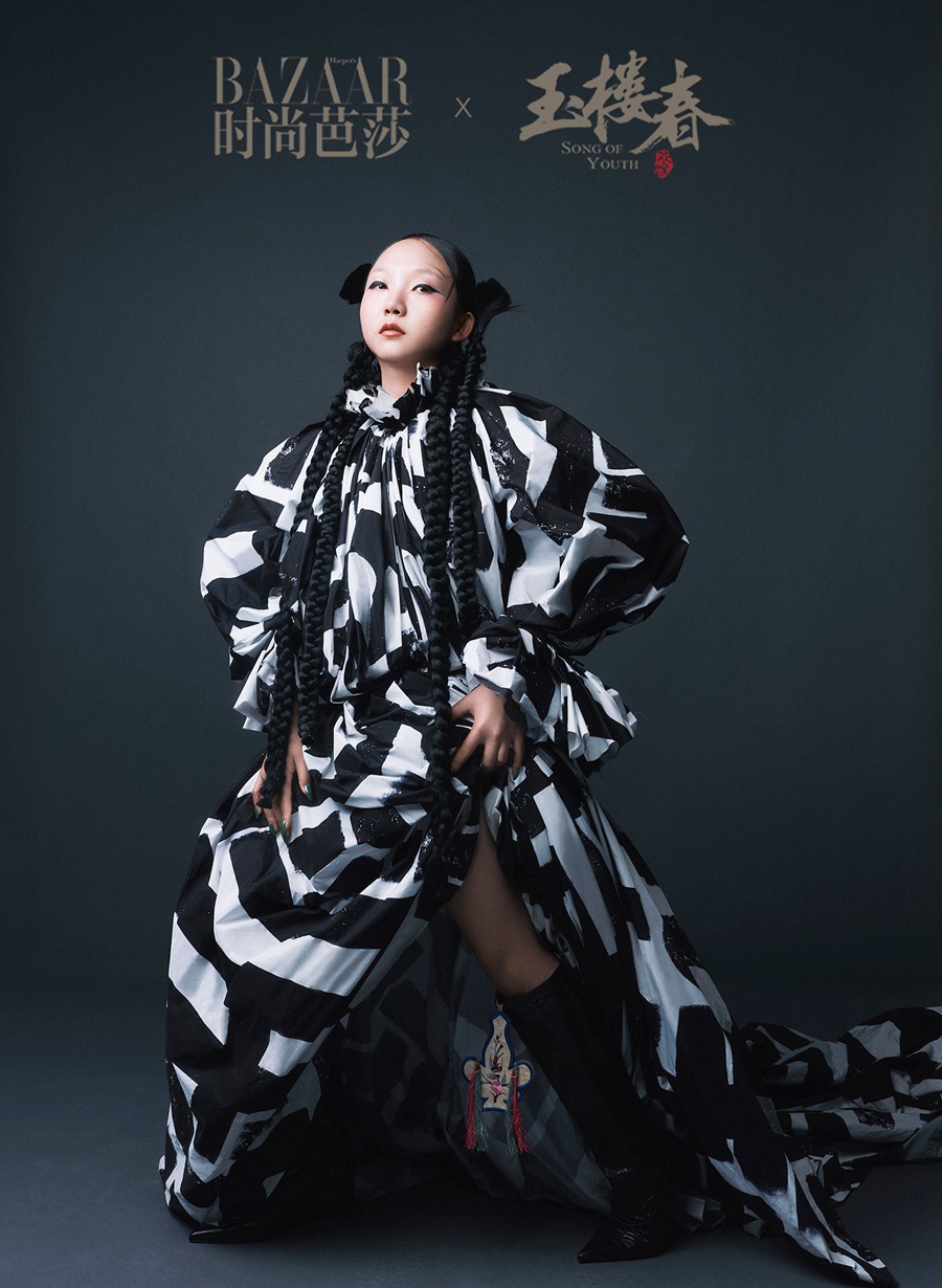 玉楼春女子合体拍摄芭莎群像大片