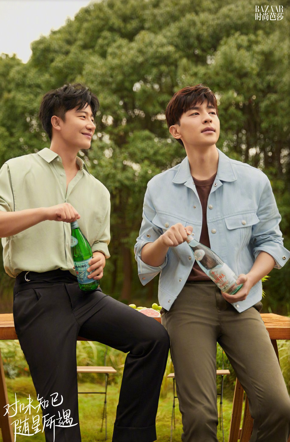 陈漫镜头下的黄轩和邓伦随性少年氛围感大片