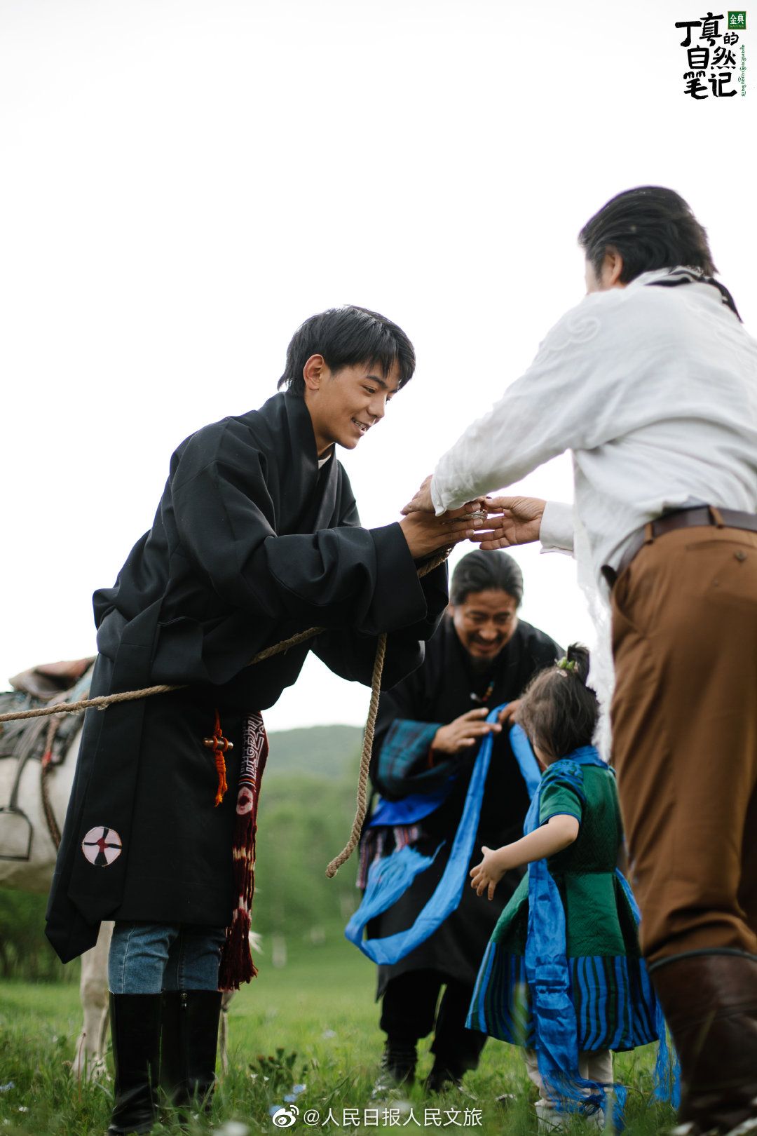 内蒙草原丁真的自然笔记随拍图片