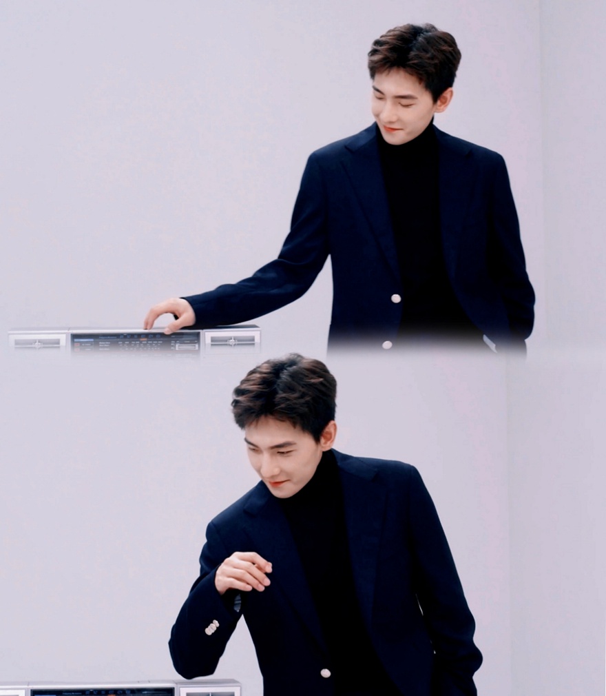 限定秋日男友杨洋红蓝秋冬大片