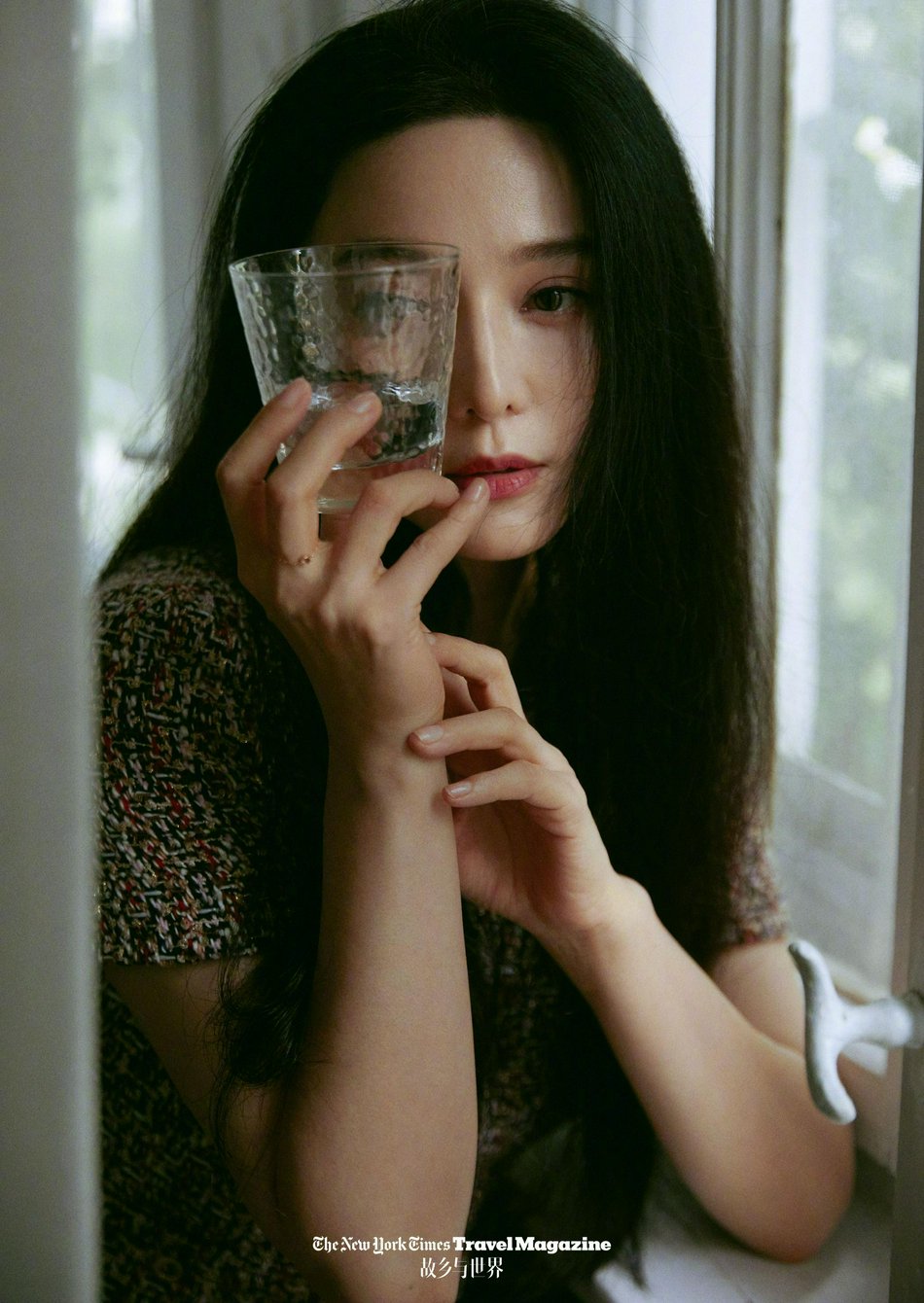 范冰冰复古造型化身摩登女郎写真