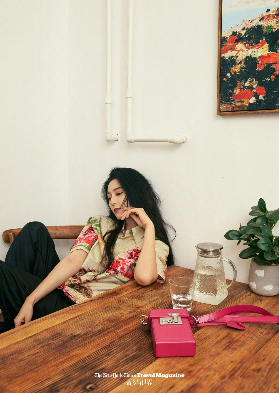 范冰冰复古造型化身摩登女郎写真