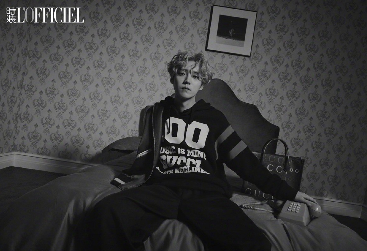 鹿晗时装L’OFFICIEL 9月刊内页大片