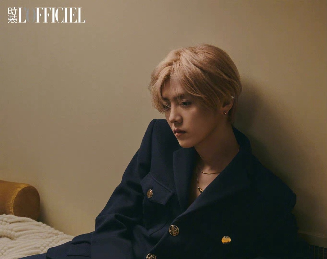 鹿晗时装L’OFFICIEL 9月刊内页大片