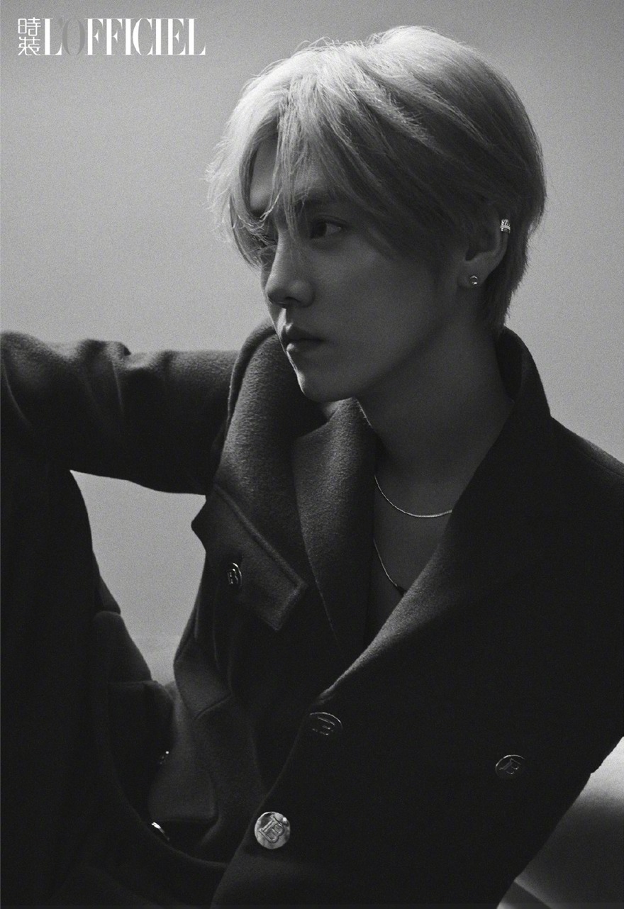 鹿晗时装L’OFFICIEL 9月刊内页大片