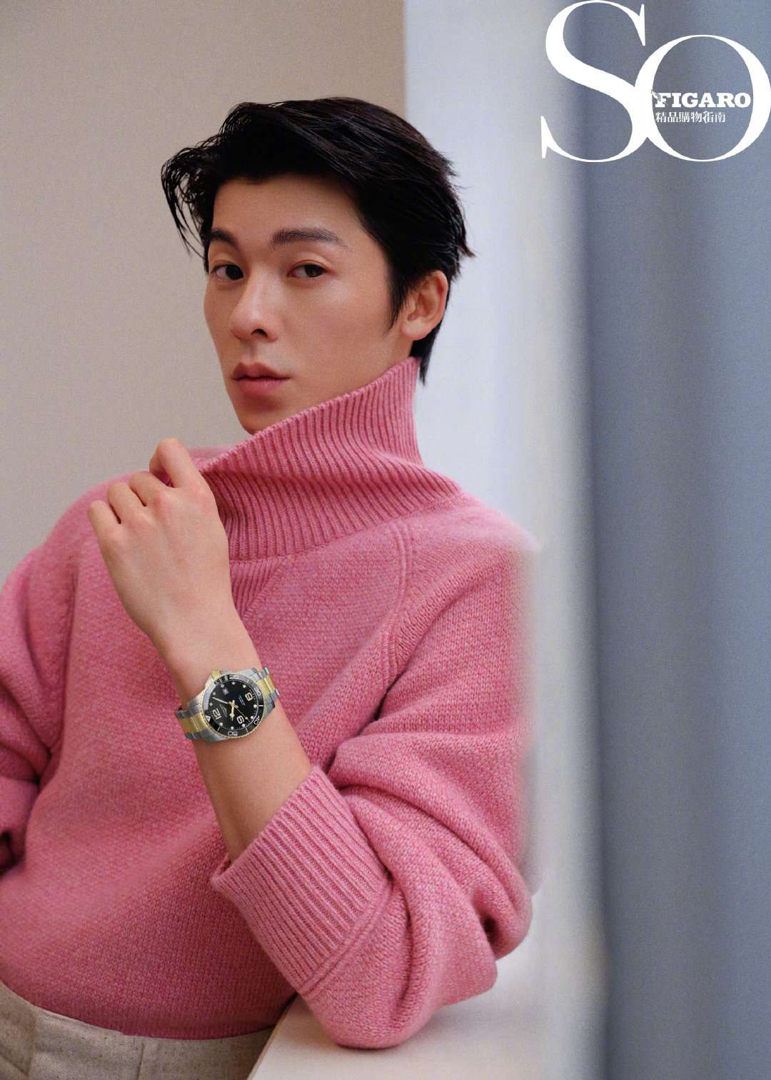 许光汉百变造型时尚帅气杂志写真