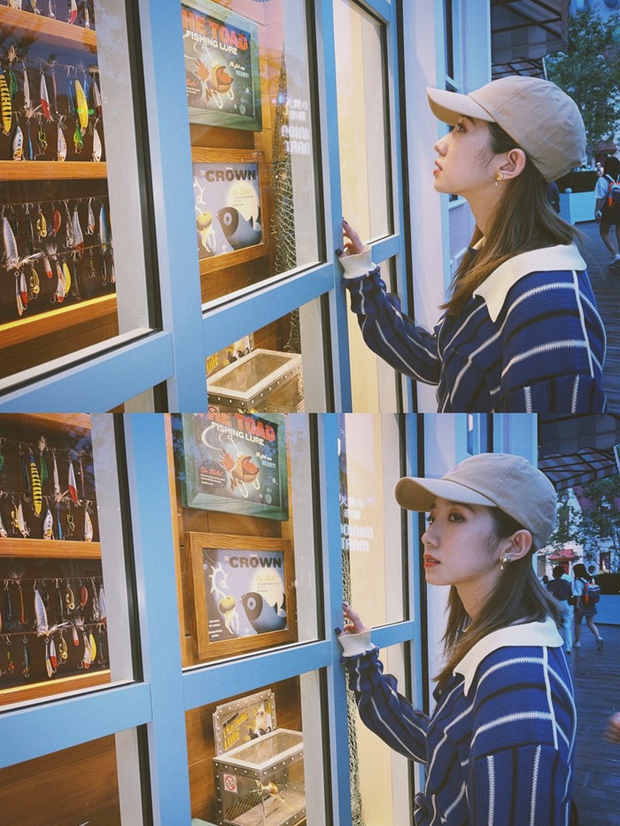 孟美岐环球影城plog可盐可甜可酷飒