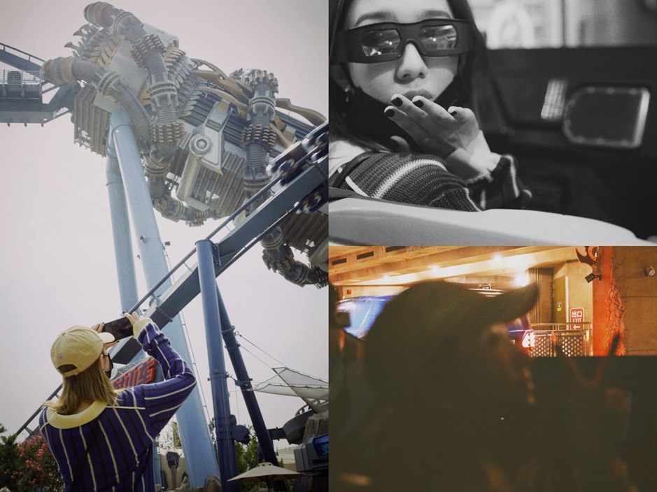 孟美岐环球影城plog可盐可甜可酷飒