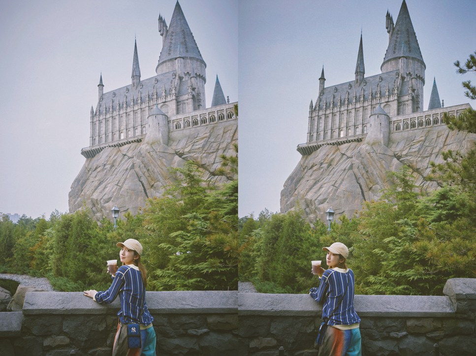 孟美岐环球影城plog可盐可甜可酷飒