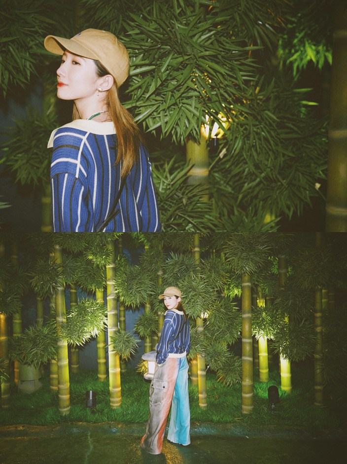 孟美岐环球影城plog可盐可甜可酷飒