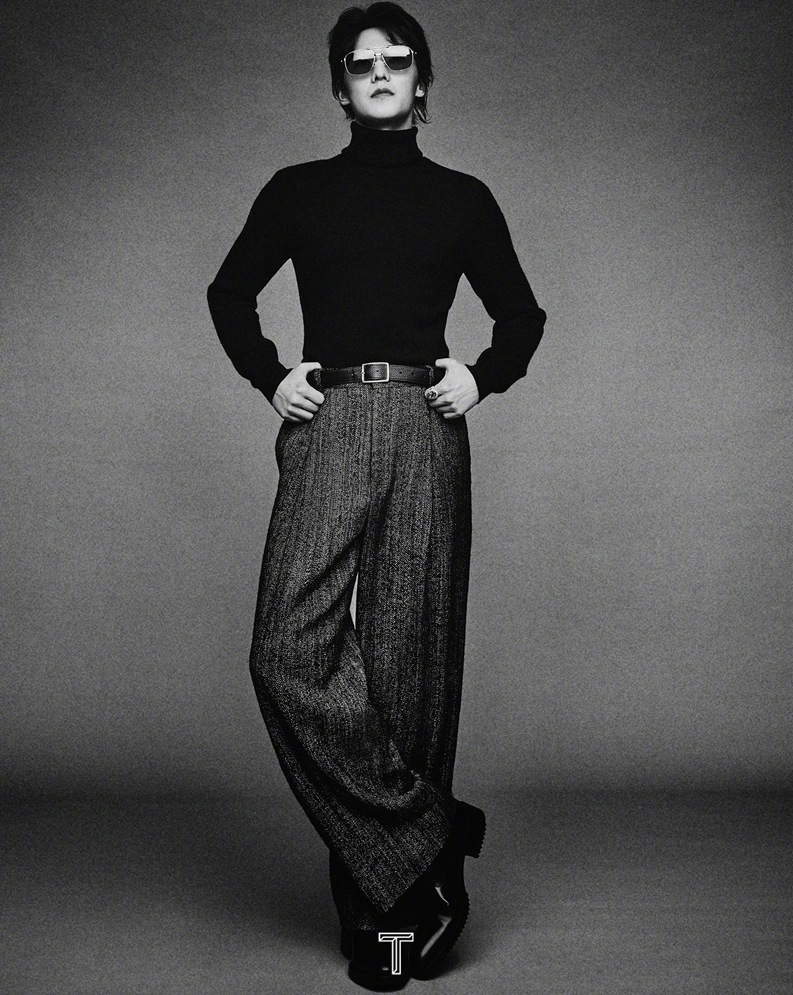 杨洋T杂志封面写真街头潮酷或风雅复古风格百变