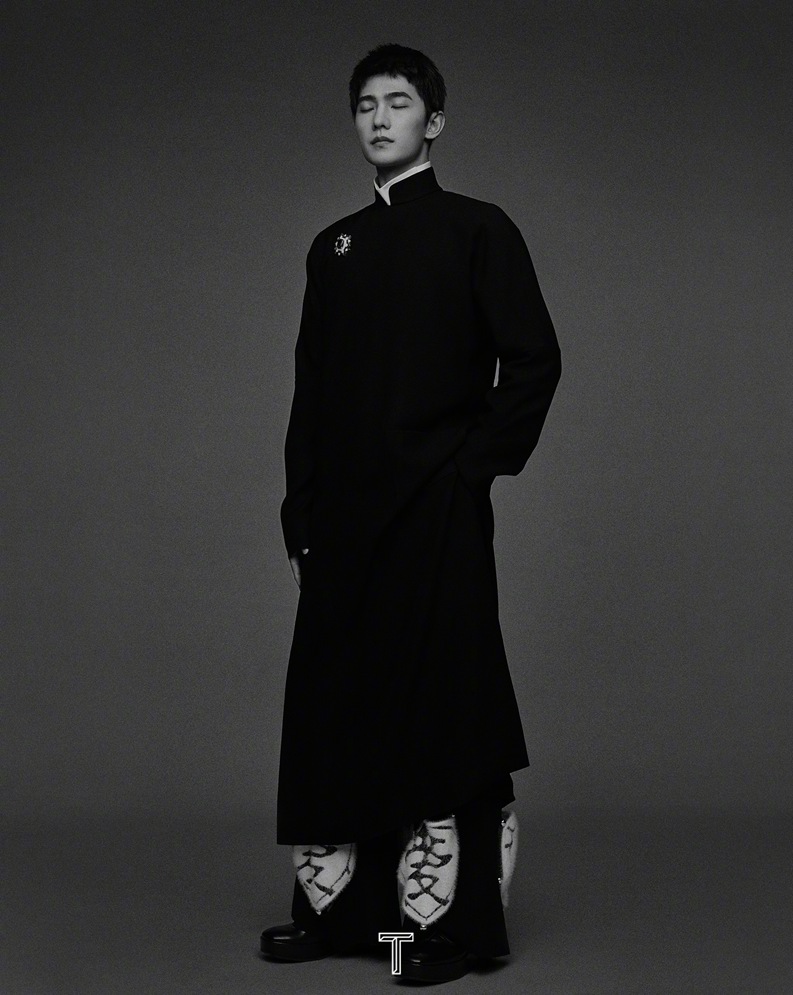 杨洋T杂志封面写真街头潮酷或风雅复古风格百变