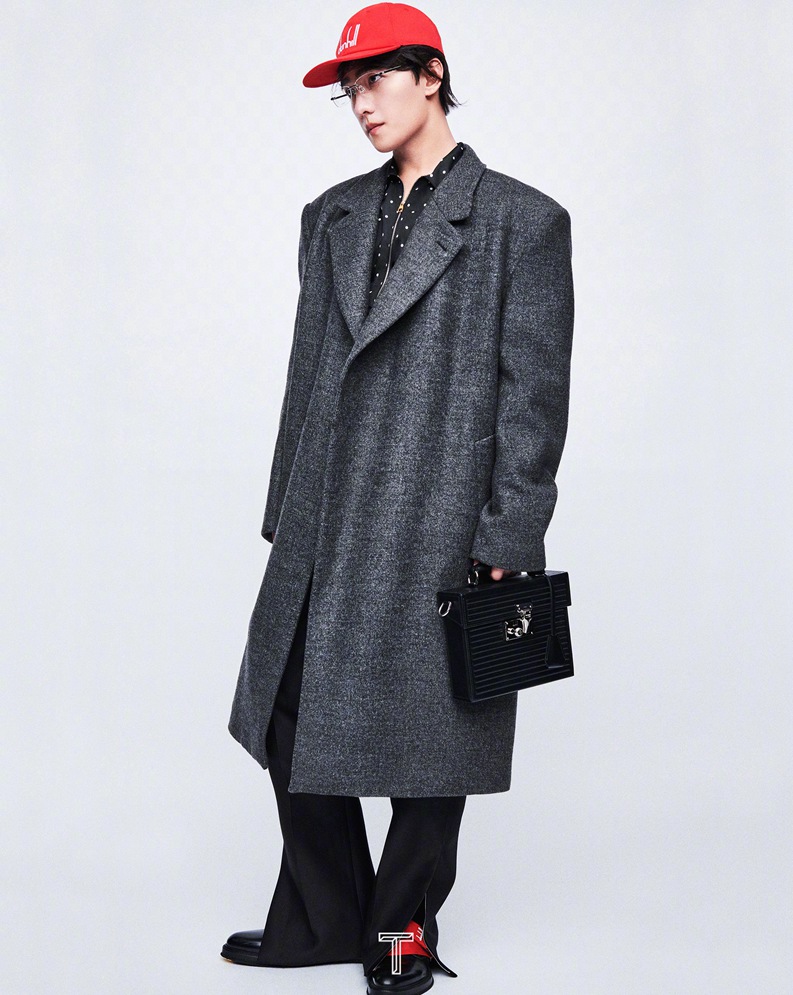 杨洋T杂志封面写真街头潮酷或风雅复古风格百变