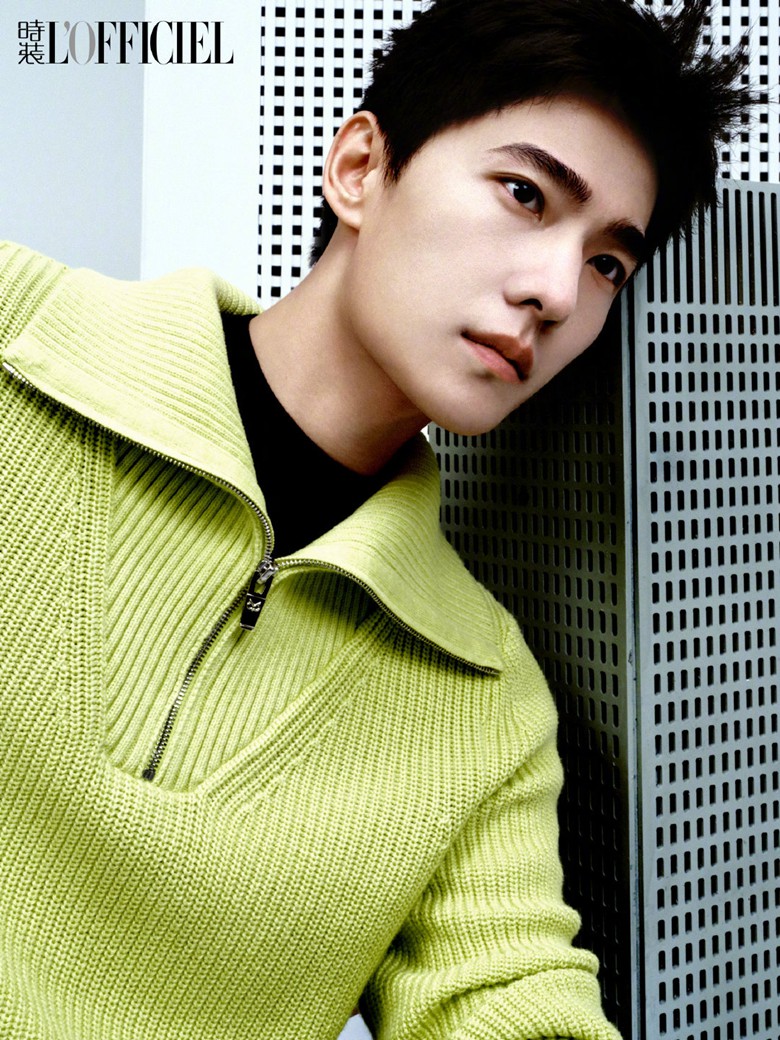 杨洋时装十月刊封面黑白情绪大片