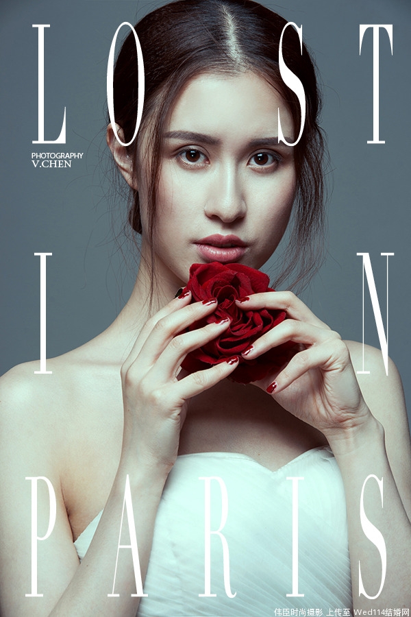 宅男女神抹胸长裙傲人上围套图