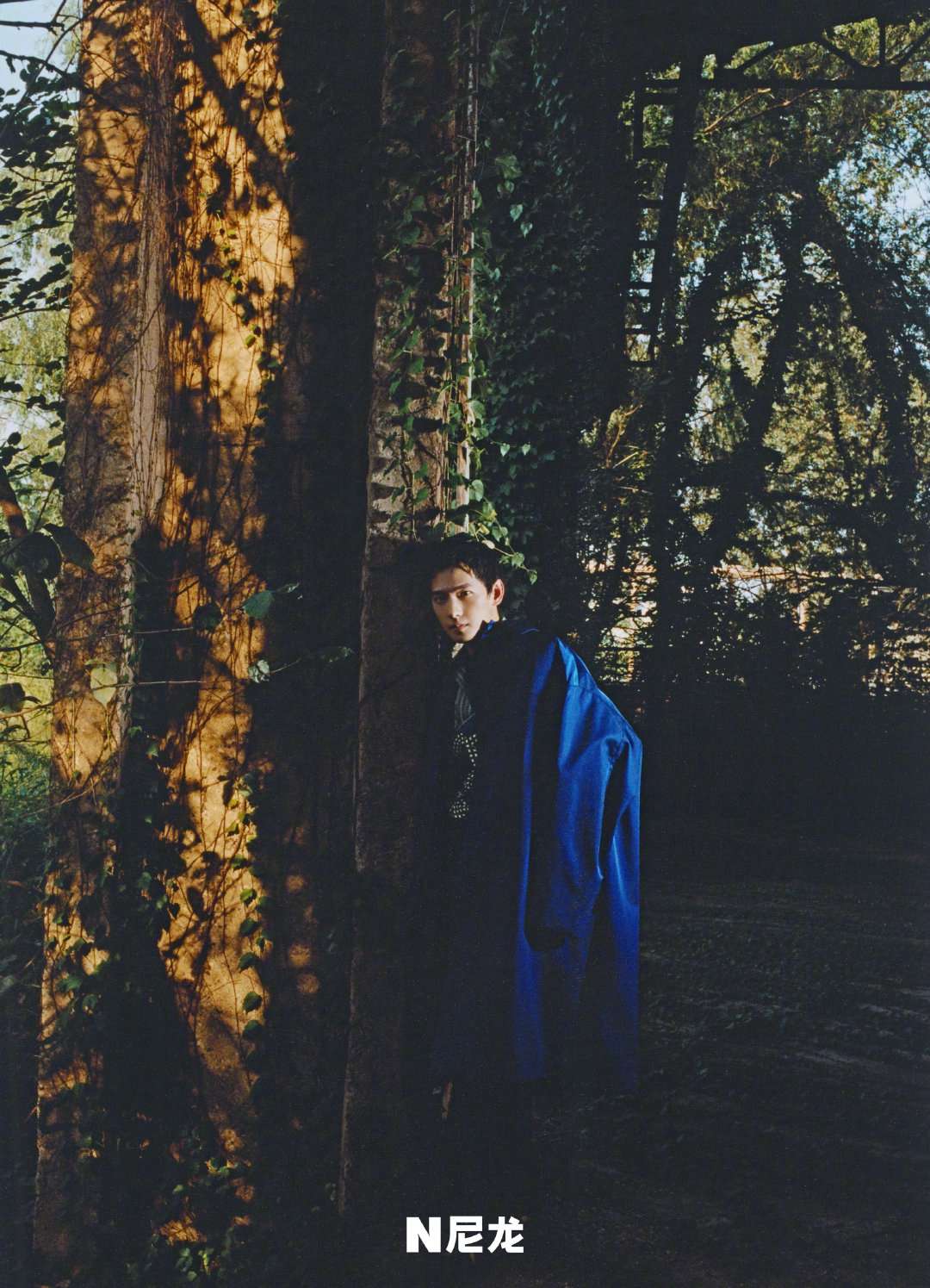 杨洋尼龙十月刊封面荒野户外写真