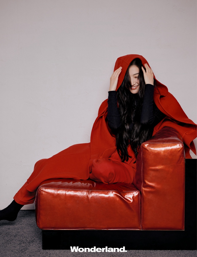 景甜时尚造型百变风格杂志写真