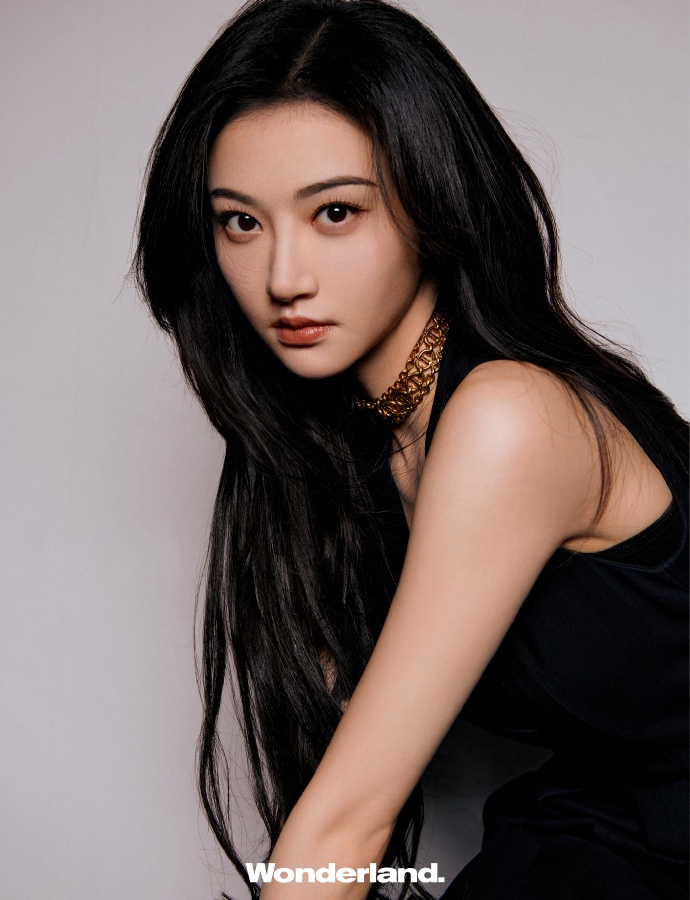 景甜时尚造型百变风格杂志写真