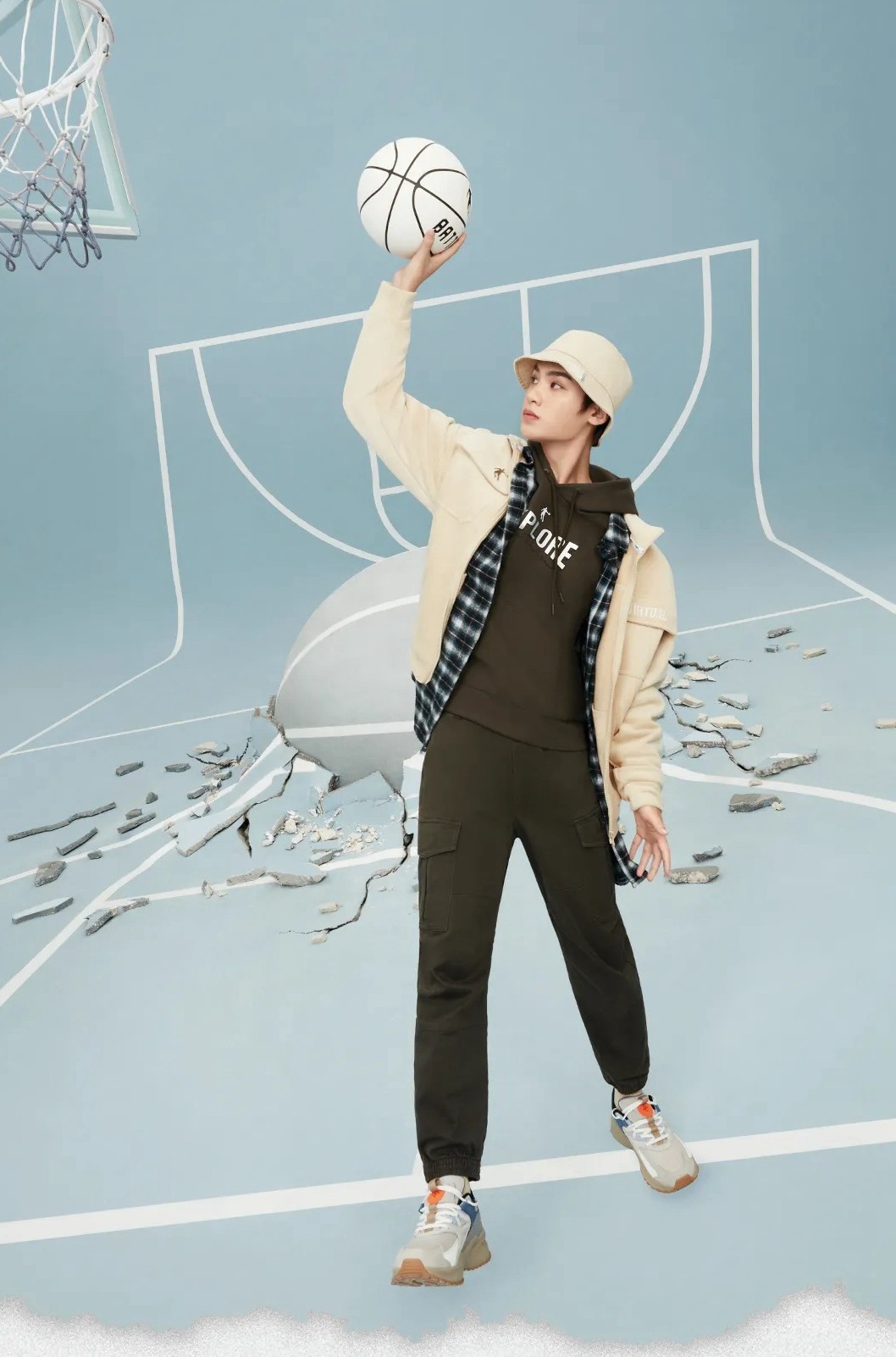 黄明昊代言乔丹体育酷帅大片