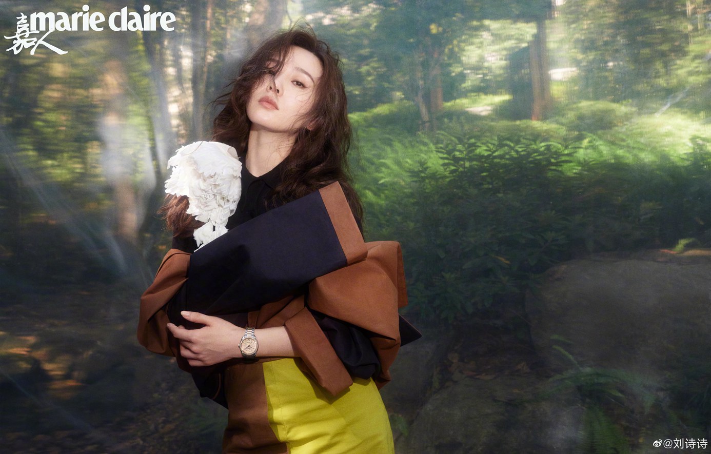 刘诗诗《嘉人》慵懒随性秋日氛围感写真大片