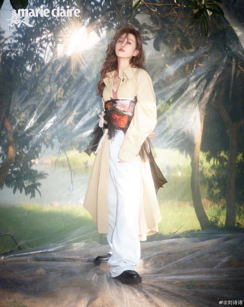 刘诗诗《嘉人》慵懒随性秋日氛围感写真大片