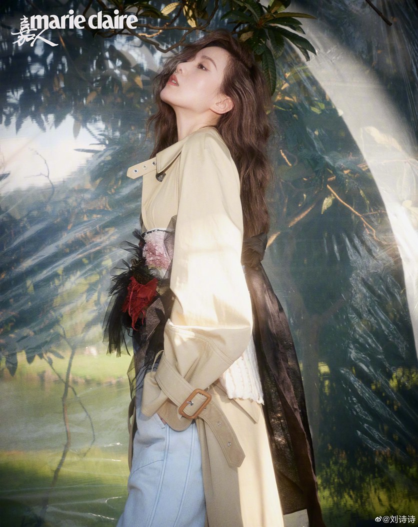 刘诗诗《嘉人》慵懒随性秋日氛围感写真大片
