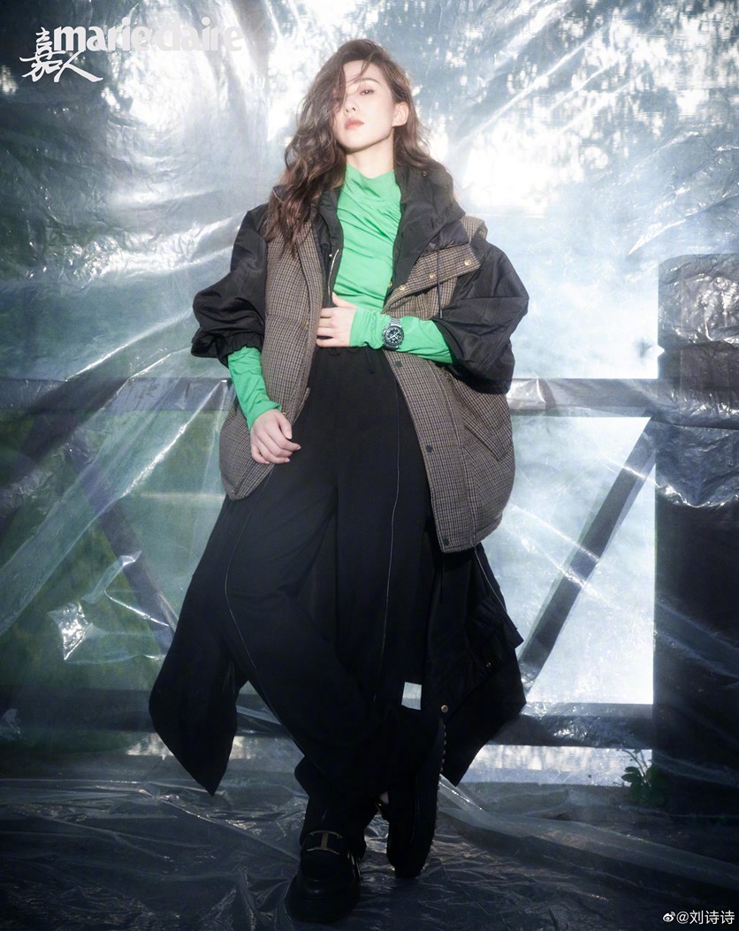 刘诗诗《嘉人》慵懒随性秋日氛围感写真大片