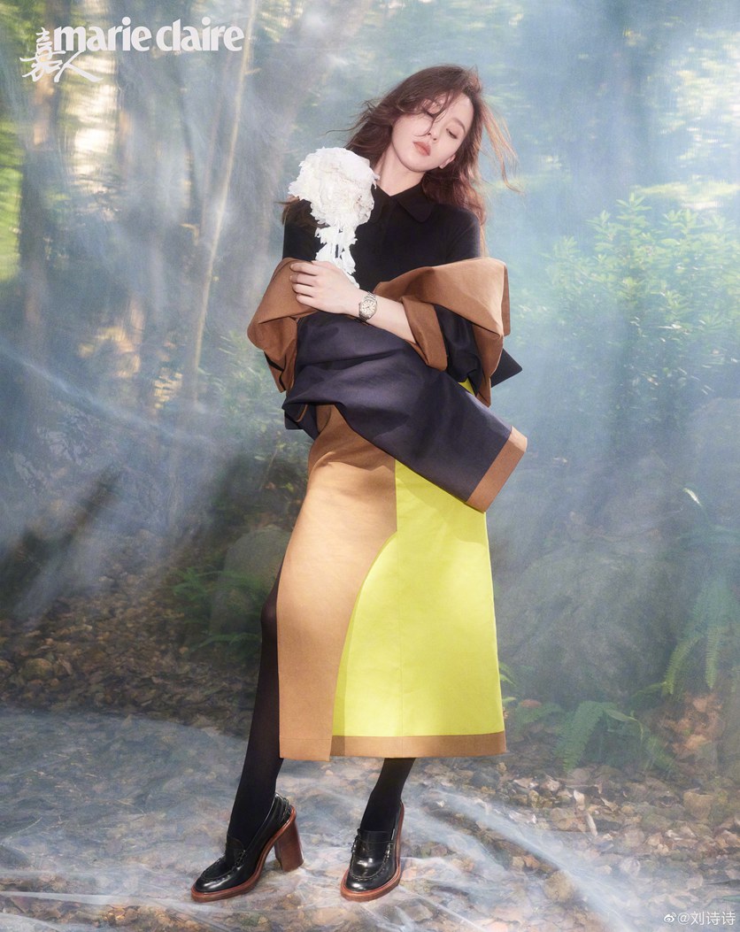 刘诗诗《嘉人》慵懒随性秋日氛围感写真大片