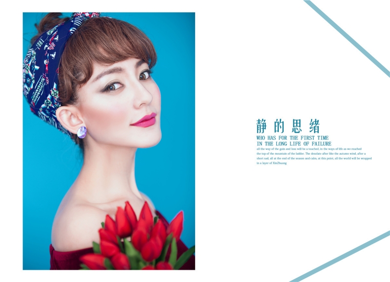 优雅美女香肩美腿性感迷人美图