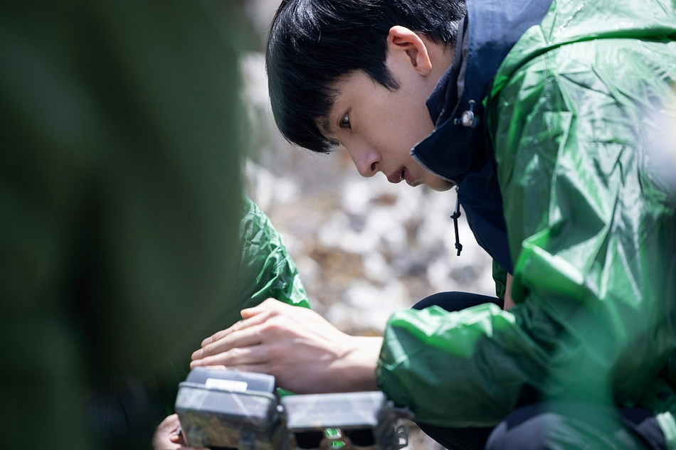 井柏然守护高山精灵青春帅气写真