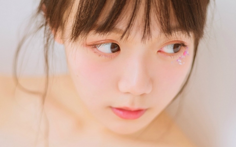 浴缸美女香肩锁骨性感撩人私拍