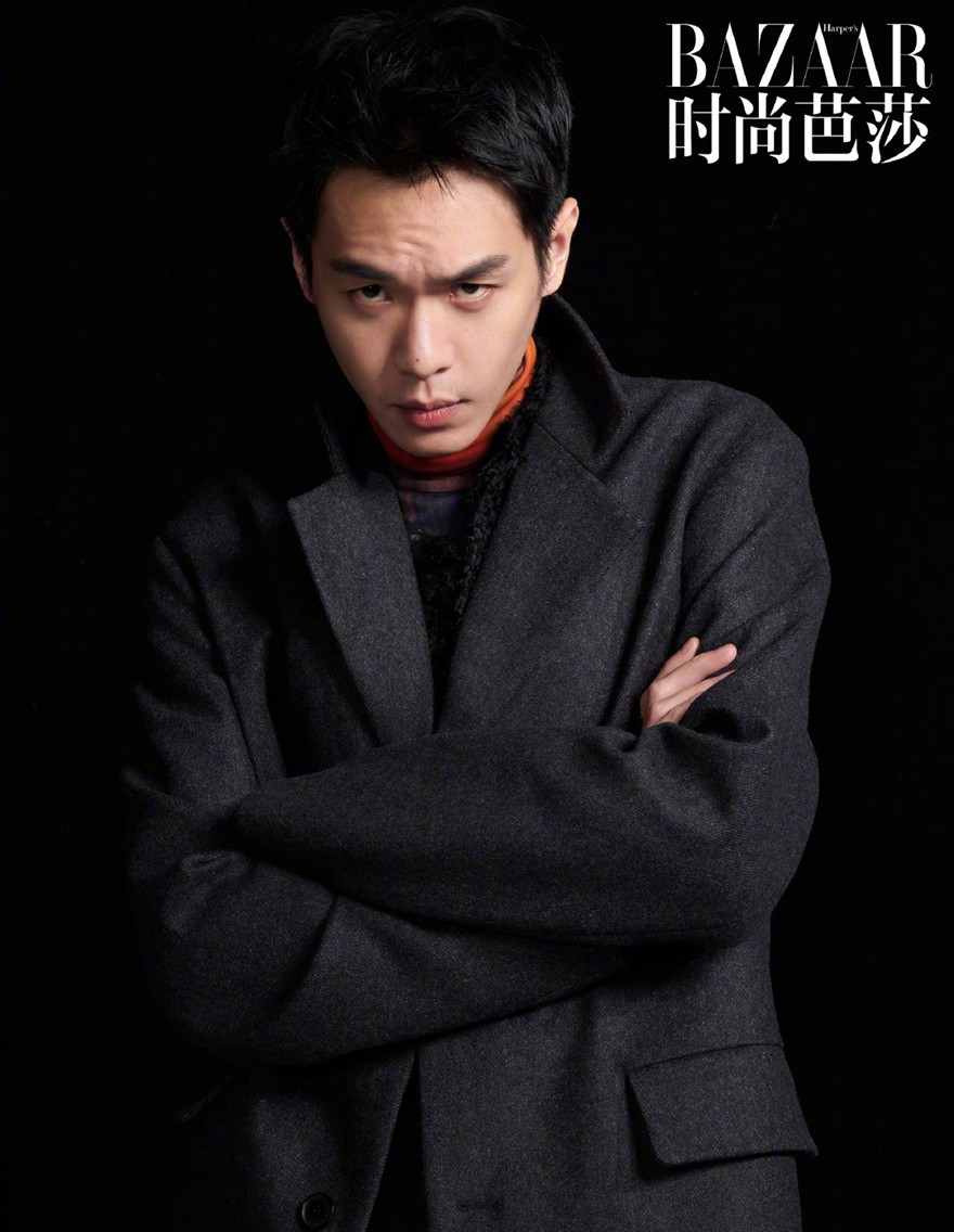 张若昀胡军时尚芭莎角色故事感大片荷尔蒙爆棚