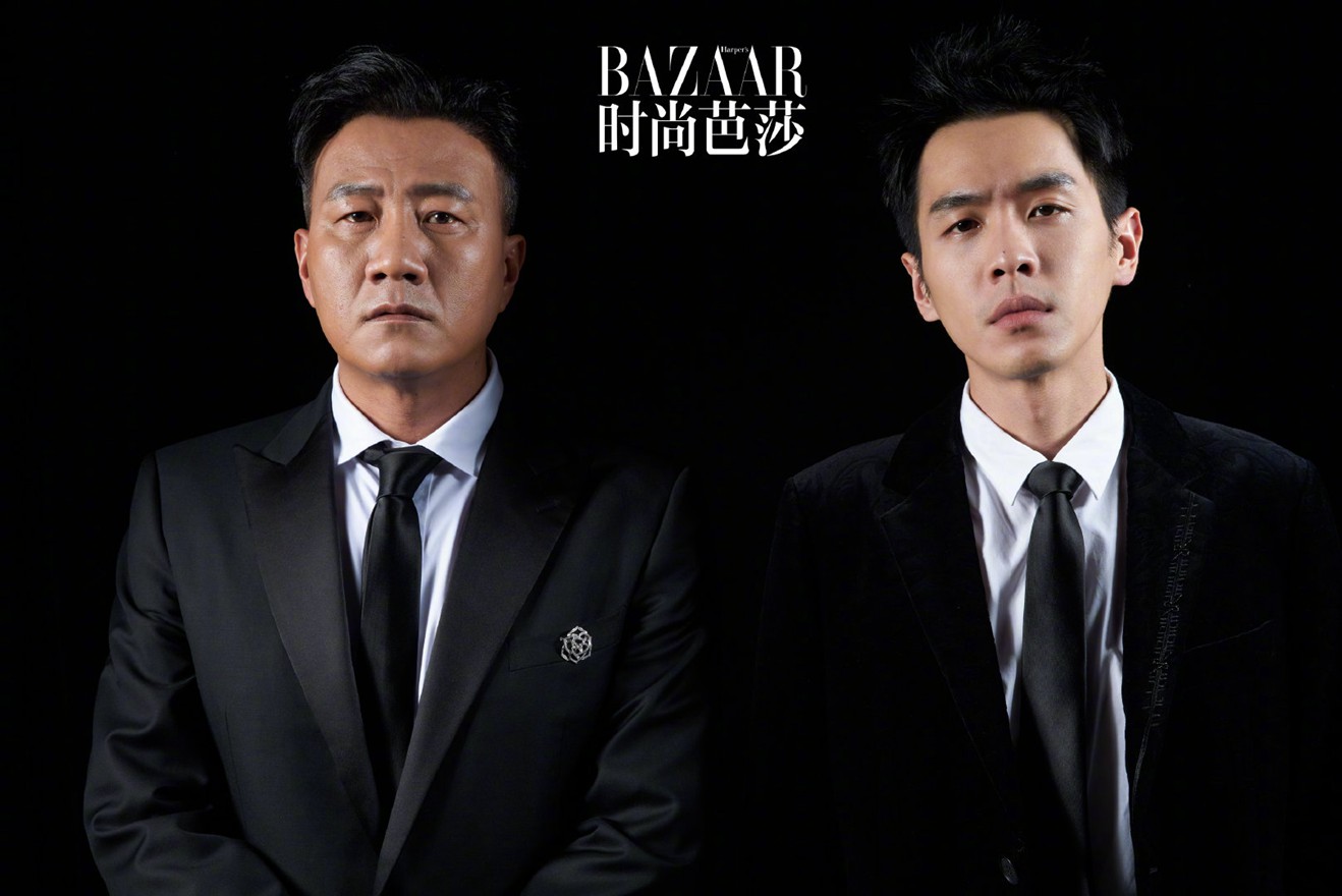 张若昀胡军时尚芭莎角色故事感大片荷尔蒙爆棚