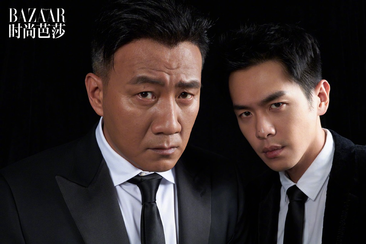 张若昀胡军时尚芭莎角色故事感大片荷尔蒙爆棚