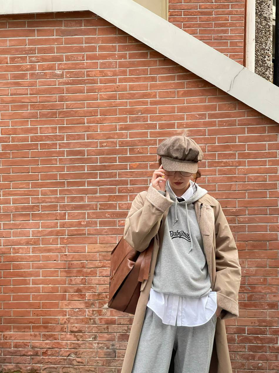 刘诗诗英伦风造型氛围感十足写真