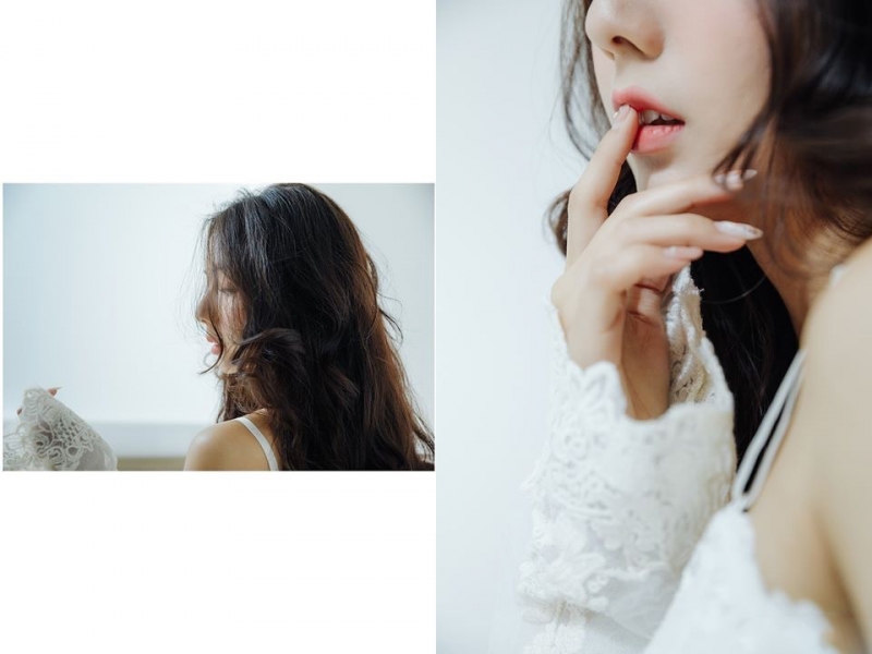 床上美女香肩美腿极品销魂热图