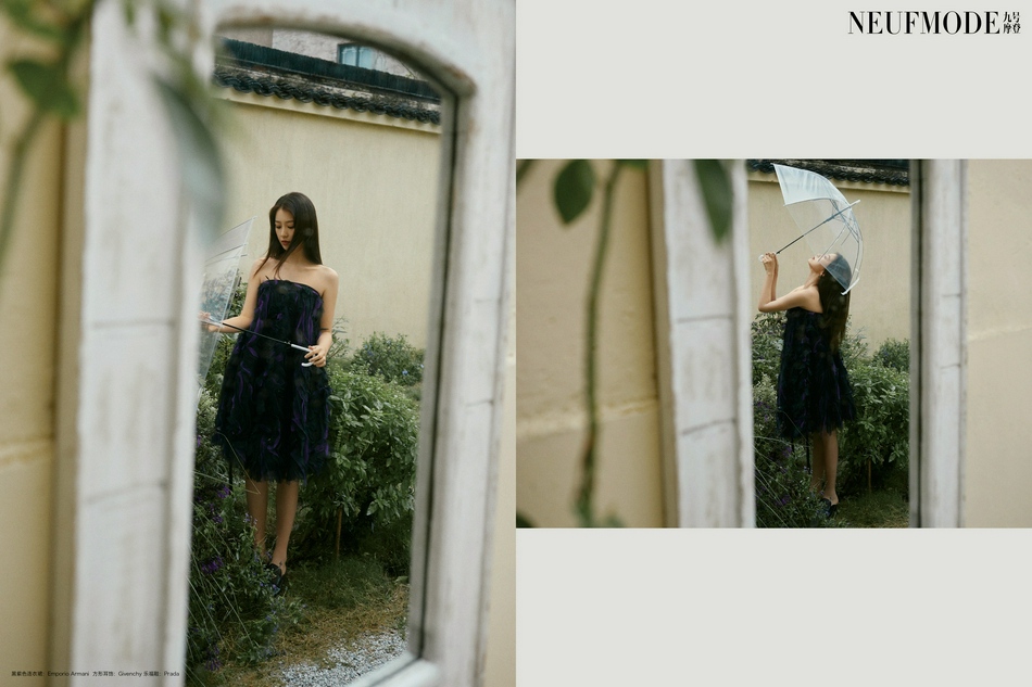 虞书欣解锁水陆双面魅力杂志写真