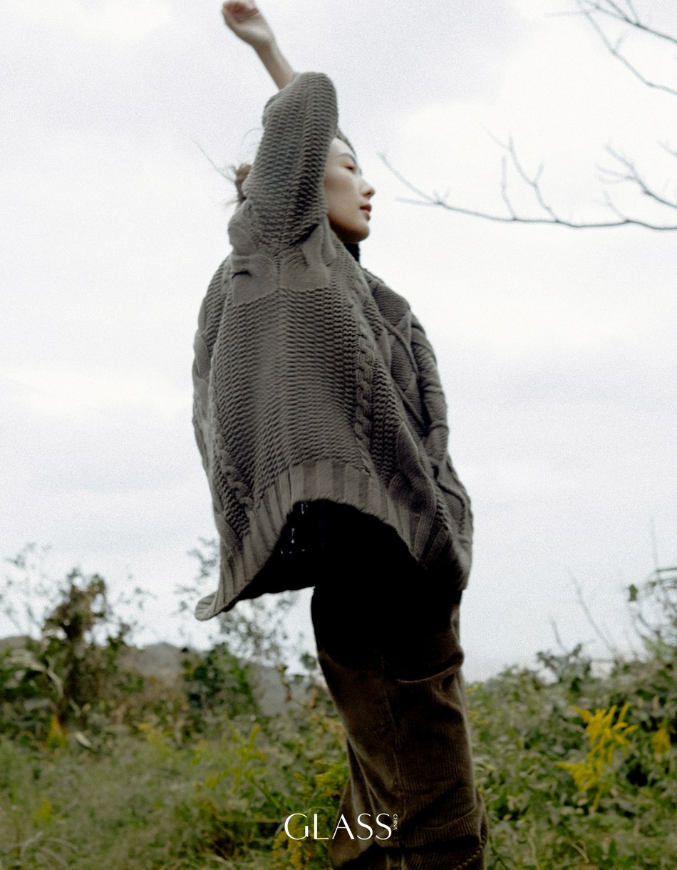 童瑶气质空灵脱俗宛如林中精灵