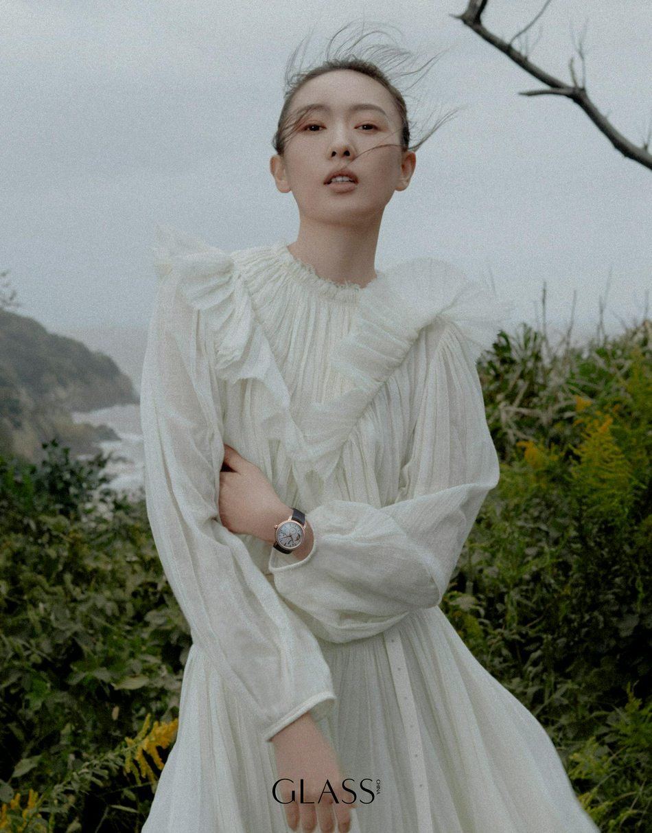 童瑶气质空灵脱俗宛如林中精灵