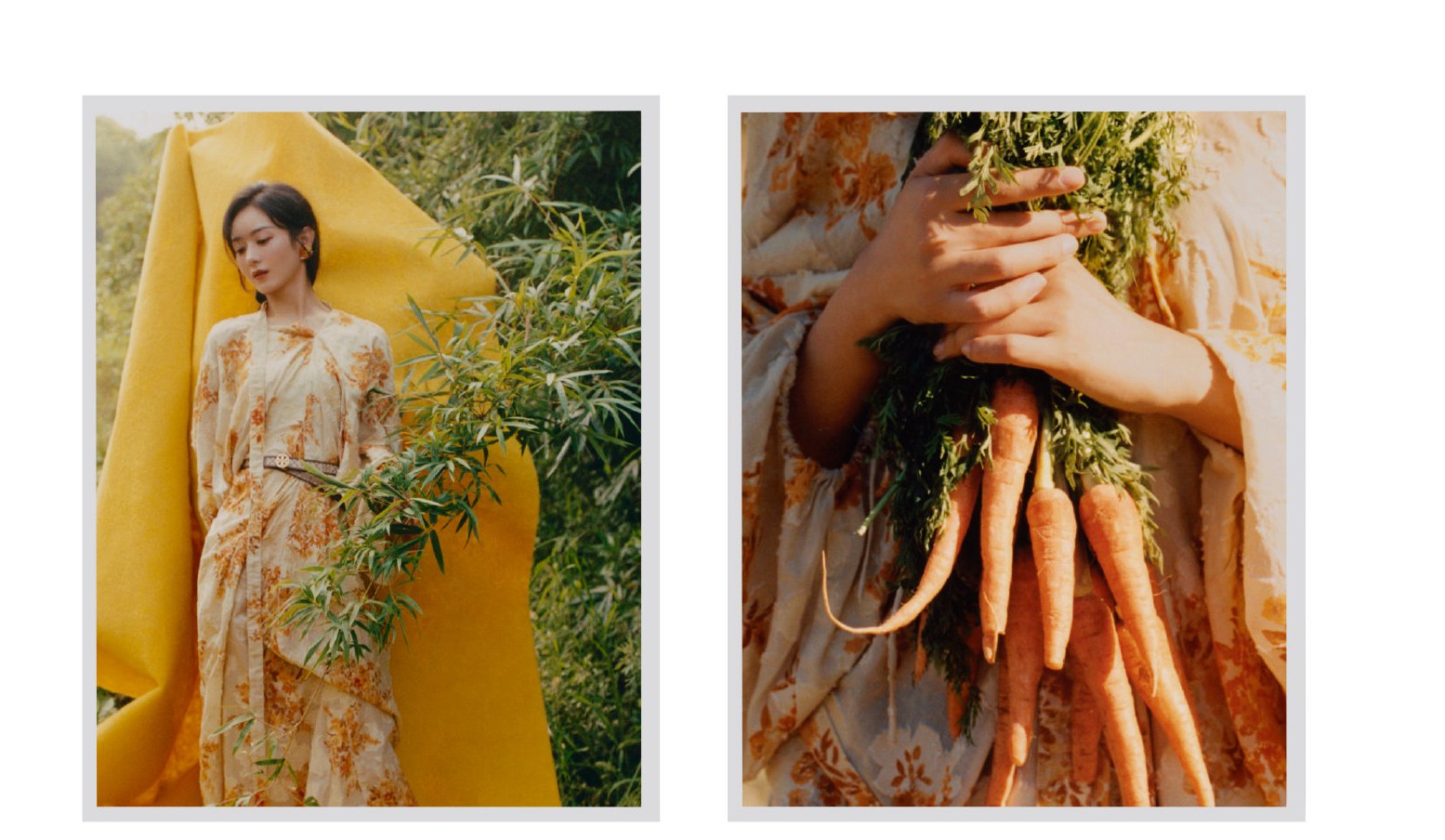 赵丽颖《幸福到万家》角色主题暖冬慵懒封面大片