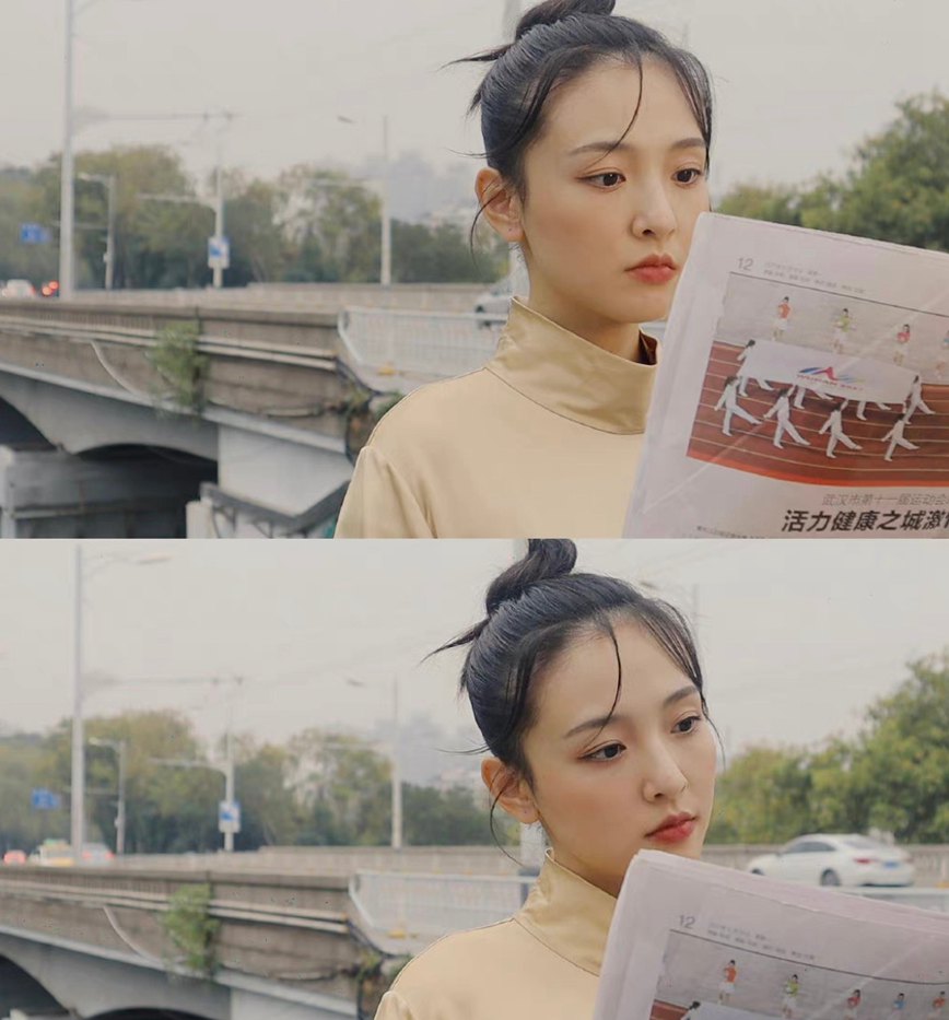 吴倩COSMO武汉姑娘大片感受武汉日夜烟火