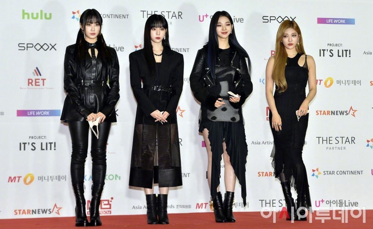 2021AAA颁奖礼部分嘉宾红毯高清图